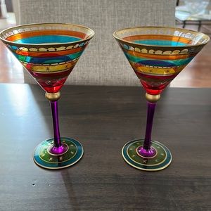 Set of Martini Glasses